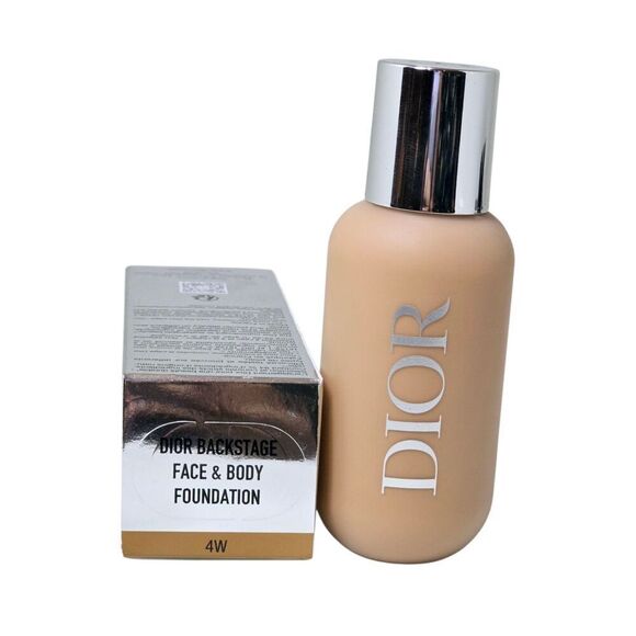 CHRISTIAN DIOR FACE & BODY FOUNDATION - Shade 4W - 1.7 OZ - Picture 1 of 5